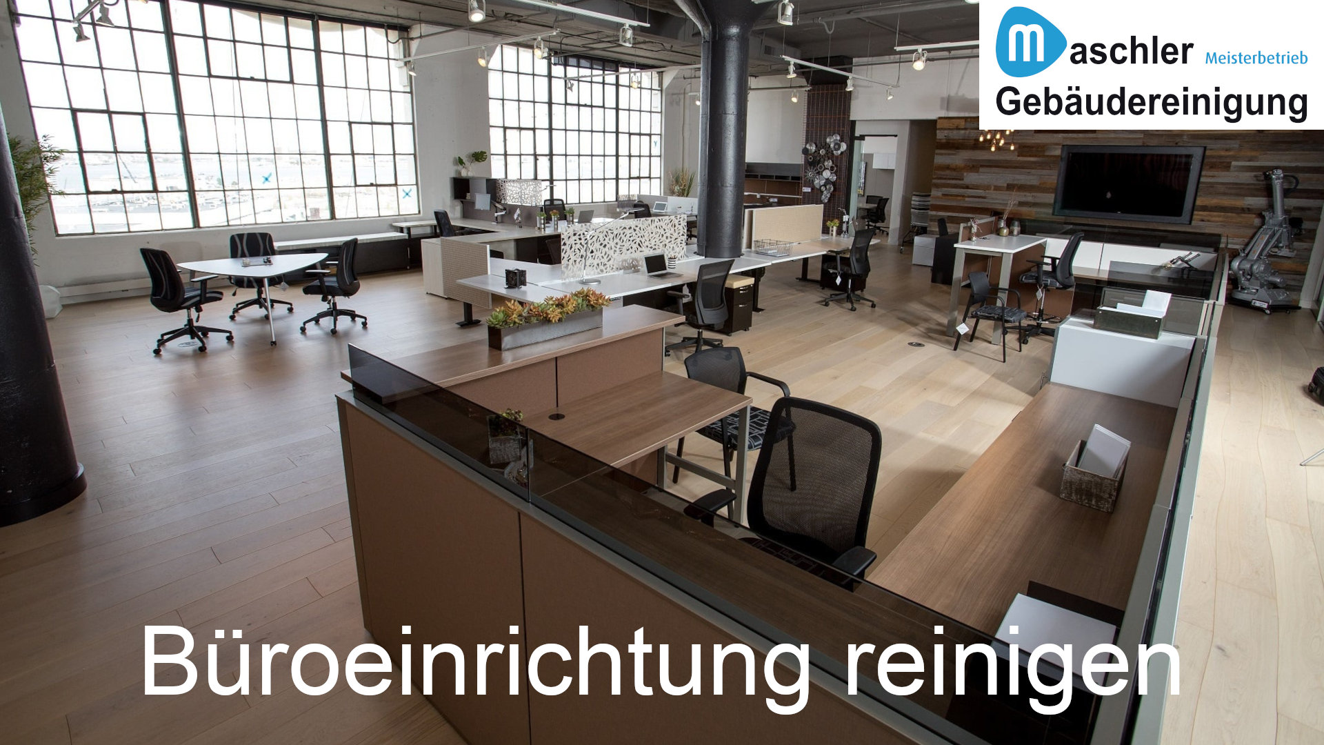 Büromöbel und Büroeinrichtungen reinigen