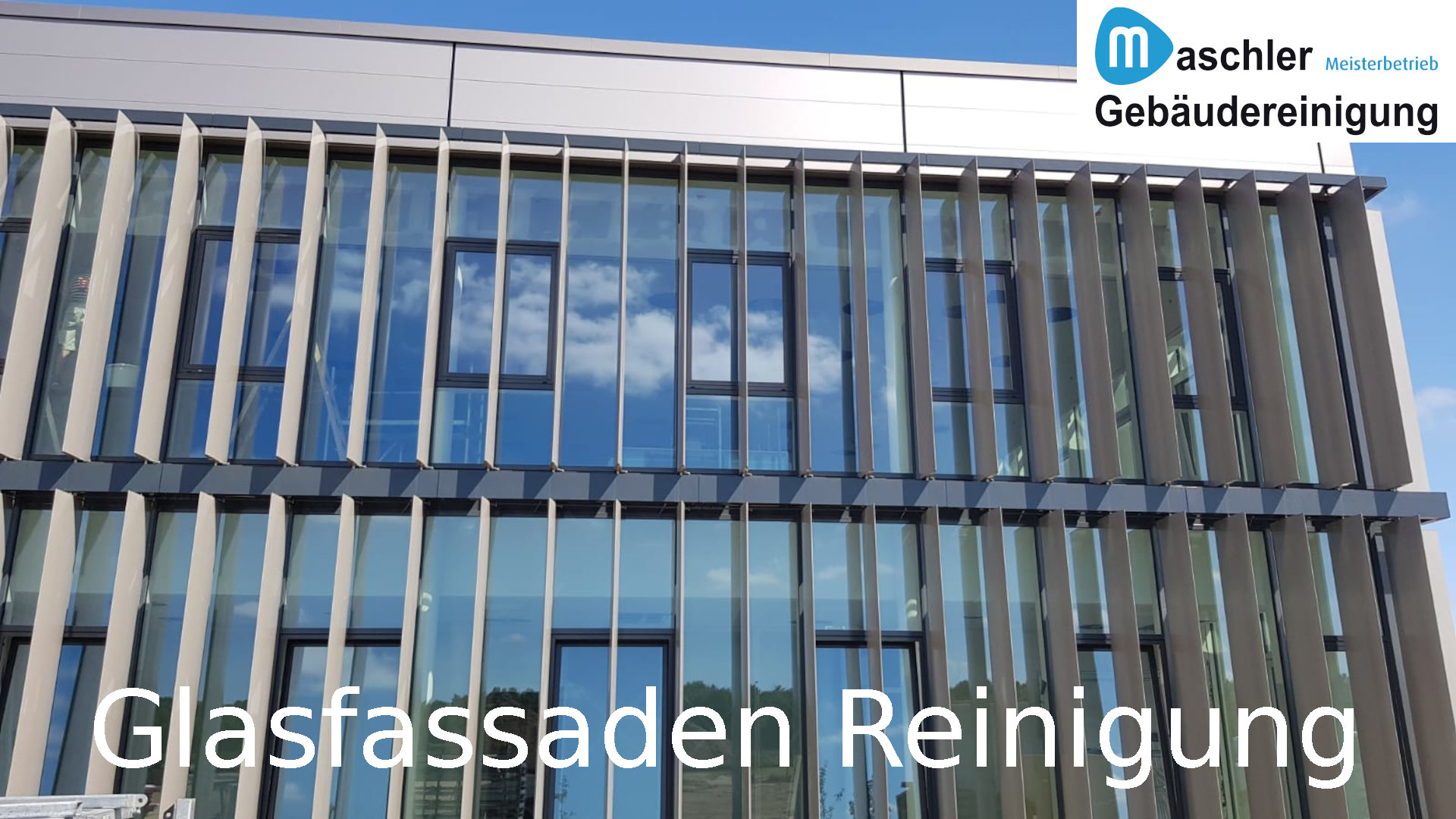 Glasfassadenreinigung - Gebäudereinigung Maschler Schwerin