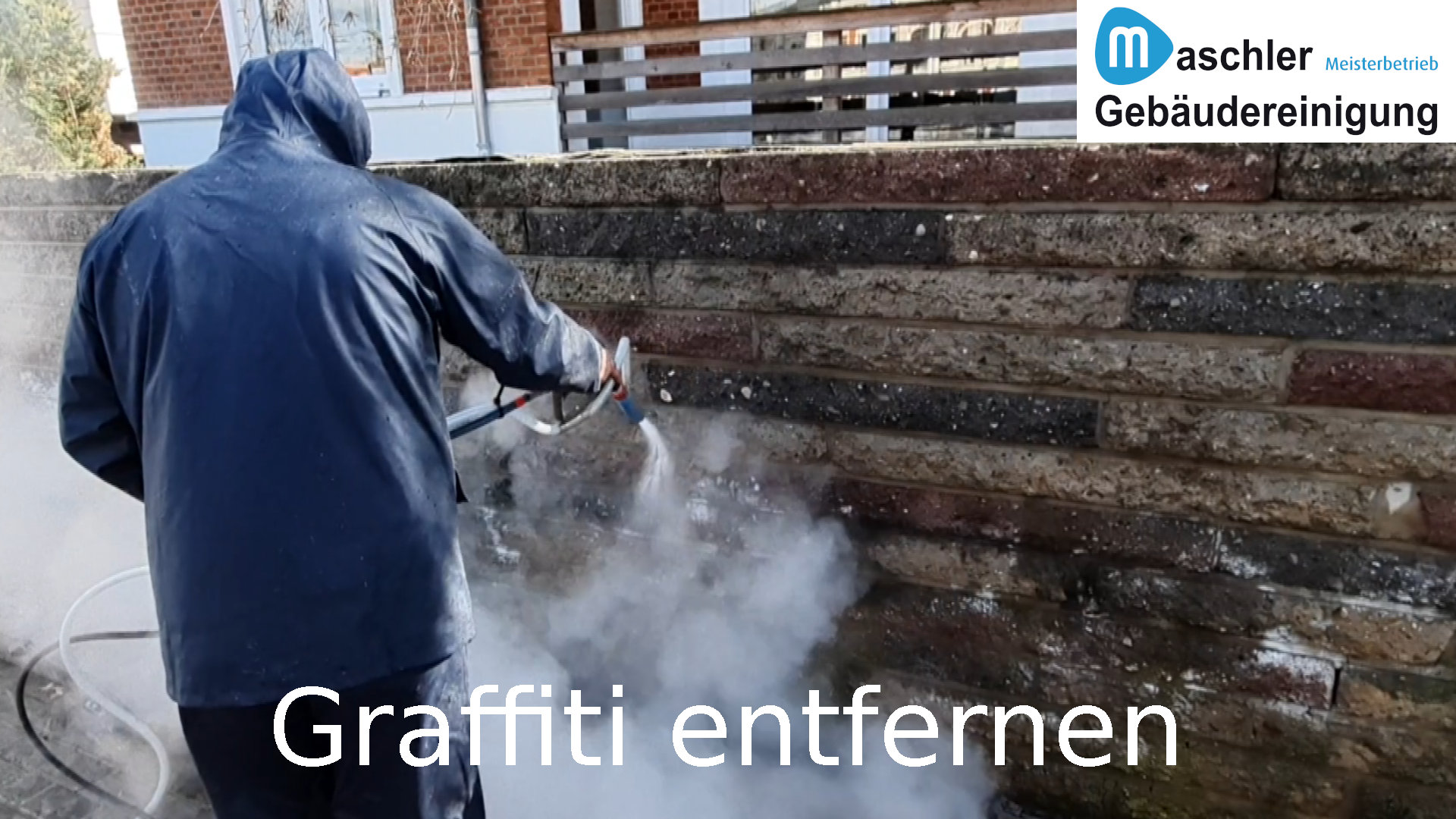 Entfernen von Graffiti - Gebäudereinigung Maschler Schwerin