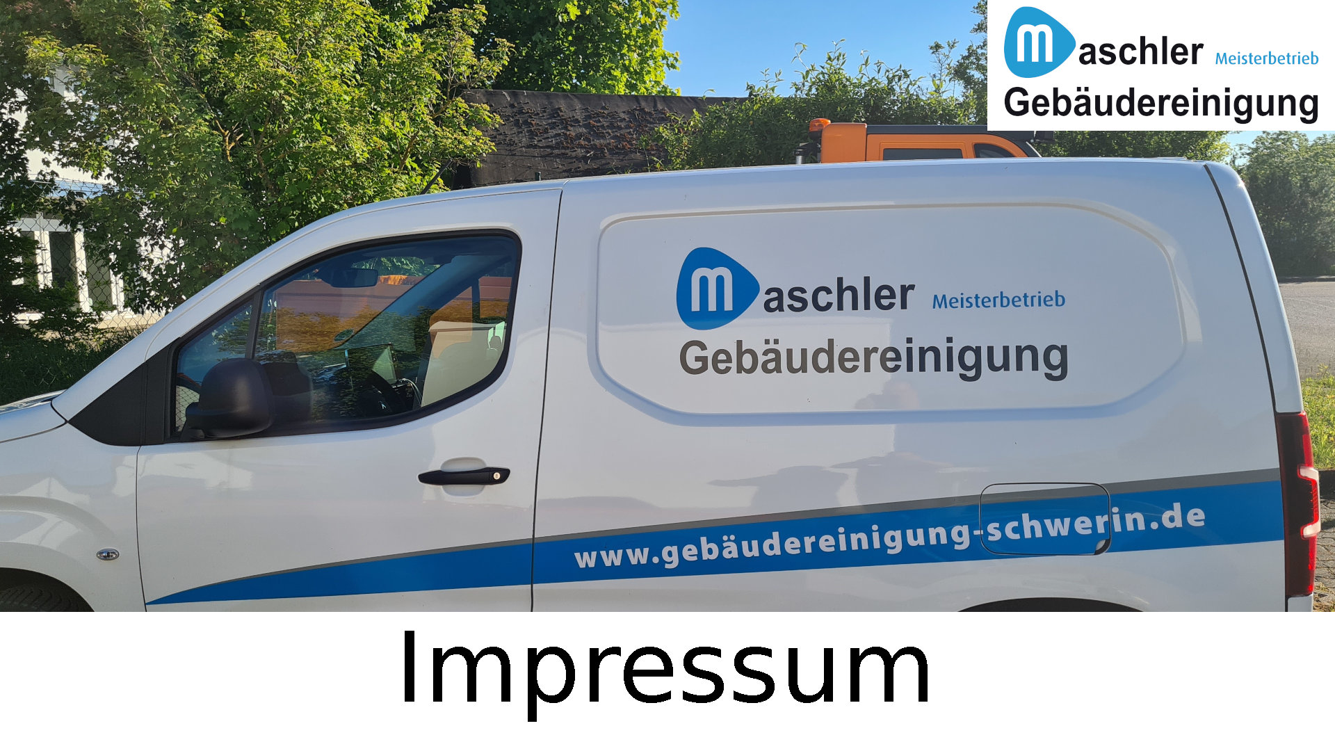 Impressum - Gebäudereinigung Maschler GmbH Schwerin