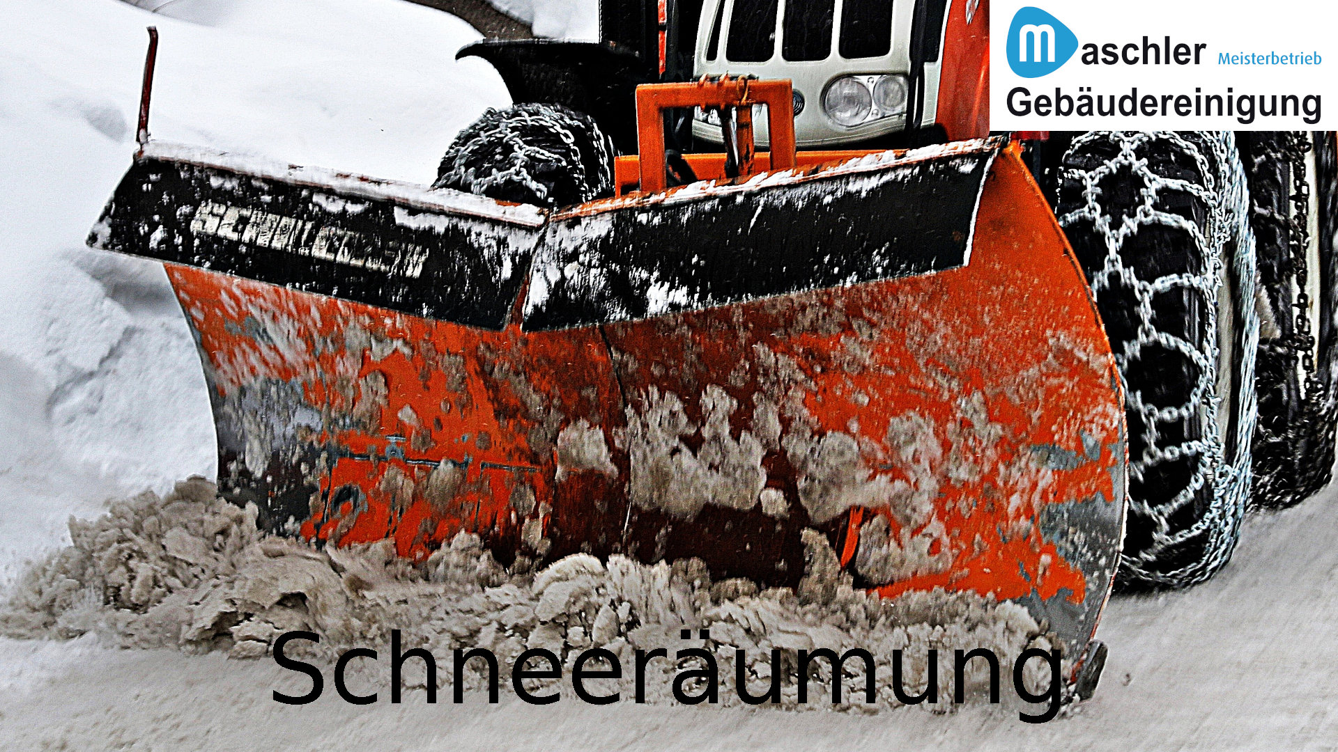 Schneeräumung - Gebäudereinigung Maschler Schwerin