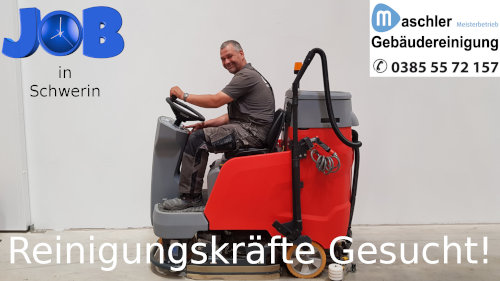 Minijob: Reinigungskraft (m/w/d) in Schwerin gesucht
