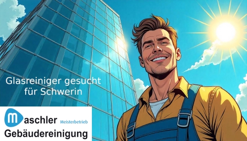 Glasreiniger (m/w/d) für Schwerin gesucht